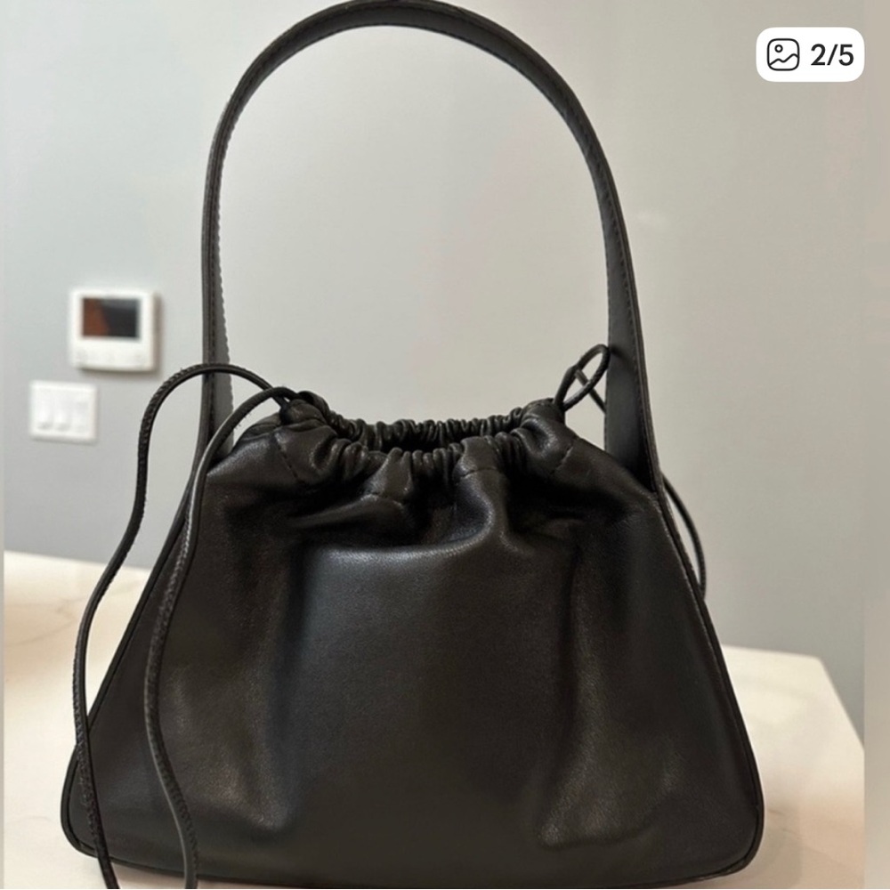 Alexander Wang Black Drawstring Shoulder Bag - image 2